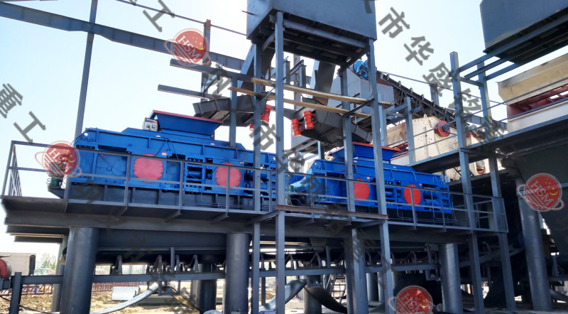 巖石破碎機案例現場